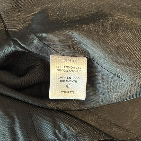 Laundry by Shelli Segal Black Strapless Dress Size 2 - Picture 7 of 8